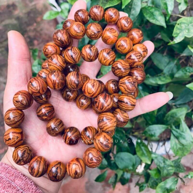 Vòng Gỗ Sưa Đỏ Bắc Vân VIP Tuyển Chọn 12 Vòng gỗ sưa đỏ Bắc vân VIP siêu đẹp quý hiếm